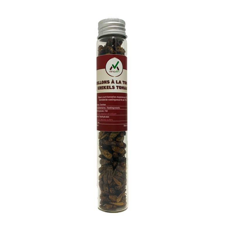 Tomato-flavoured dried crickets (12g)